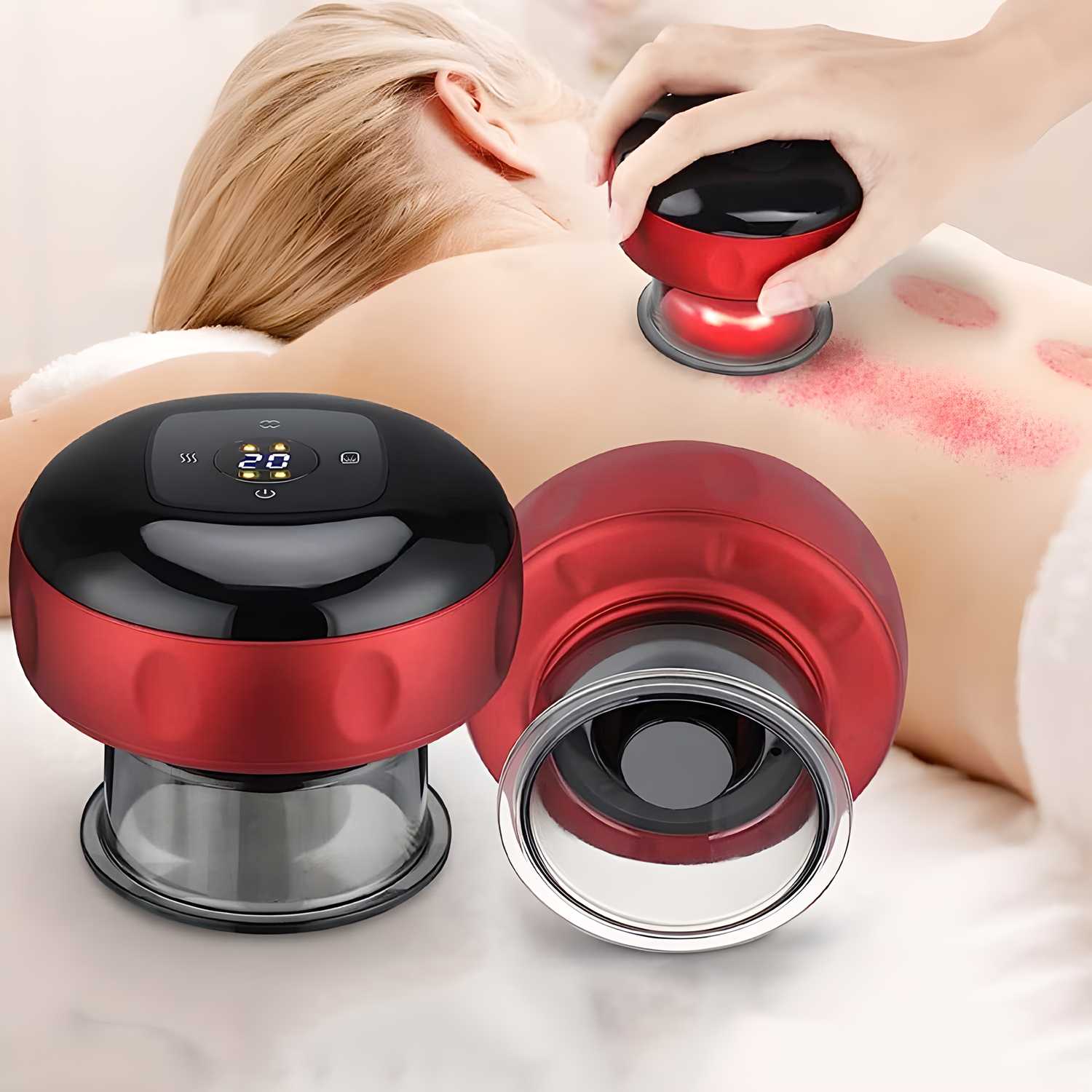 Vacuum Cupping Massager Anti Cellulite Magnet Therapy - Digital Adda Store